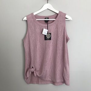 Bobeau Petite Mauve Side Knot Top 🌸 Size XLP